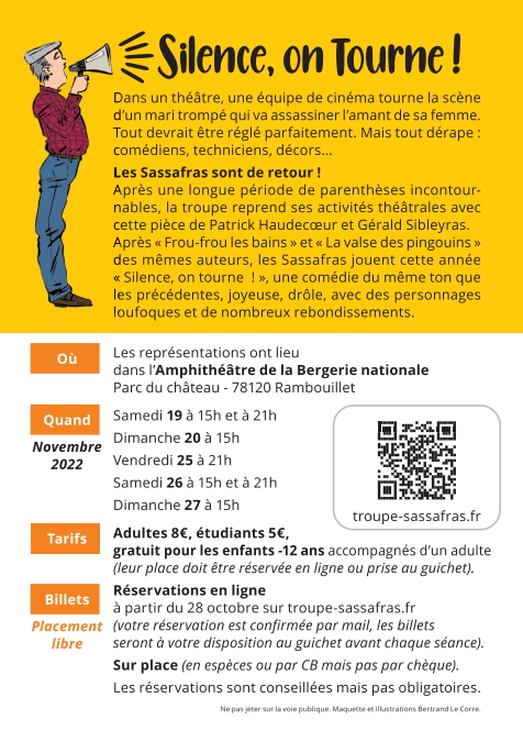 Les Sassfras SOT - Flyer A6 Verso Diffusion